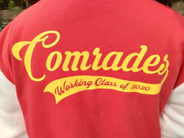 Embroidered Working Class Varsity Jacket - Image 2