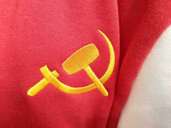 Embroidered Working Class Varsity Jacket - Image 4