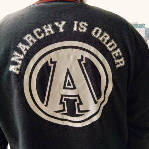 Embroidered Anarchist Bomb-Thrower Jacket