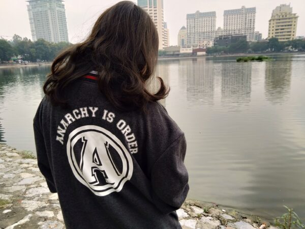 Embroidered Anarchist Bomb-Thrower Jacket - Image 7