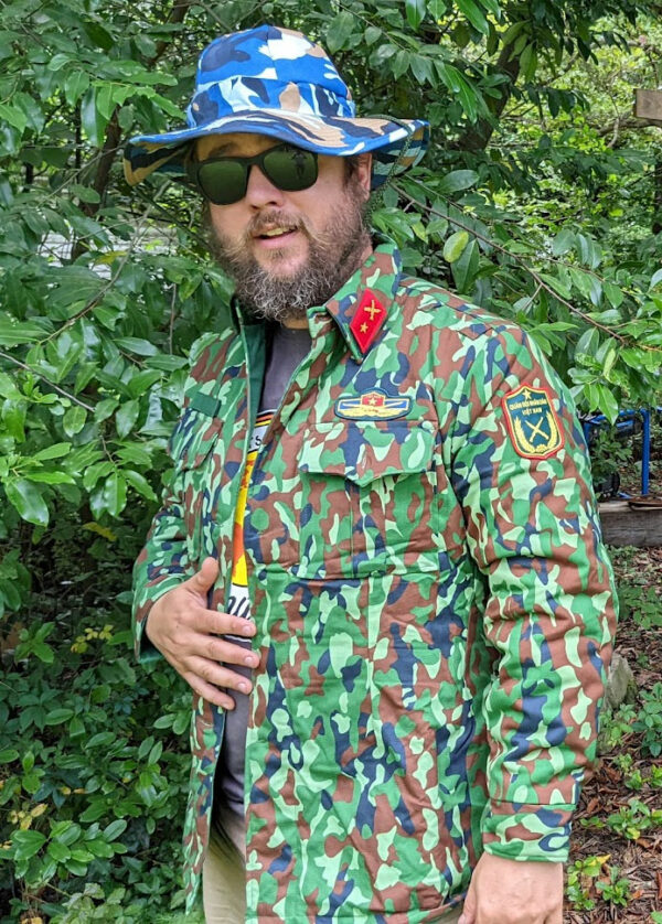 Vietnamese Ran Ri (Jungle Camo) Reversible Jacket