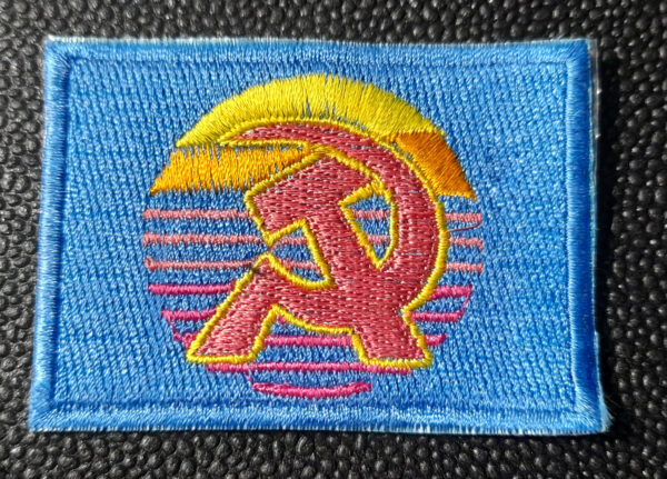 Embroidered Anarchist/Communist Morale Patches